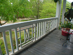 Porch rail