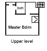 Map & Floorplan of Upper Level